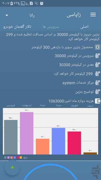 زاپاسی - Image screenshot of android app