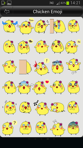 Emoji Chicken - عکس برنامه موبایلی اندروید
