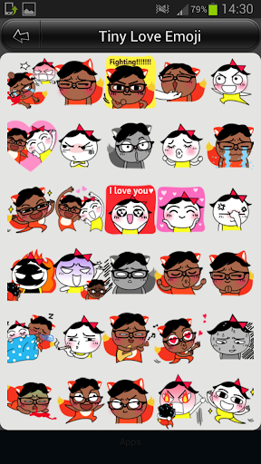 Emoji Love - عکس برنامه موبایلی اندروید