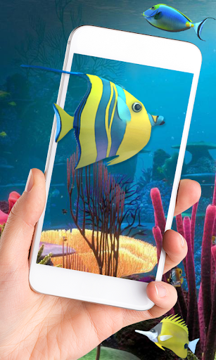 Aquarium Fish Live Wallpaper 2018: Koi Backgrounds - Image screenshot of android app