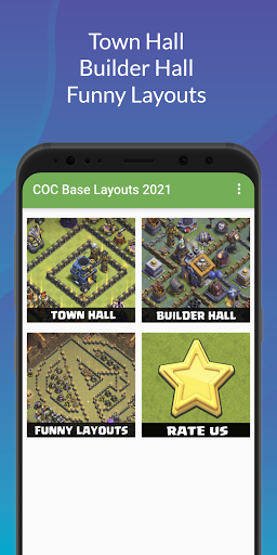 COC Base Layouts:Clash of Maps - Image screenshot of android app