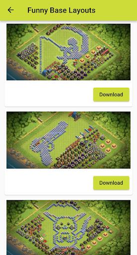 Pro Clash of Maps Base Layouts - عکس برنامه موبایلی اندروید