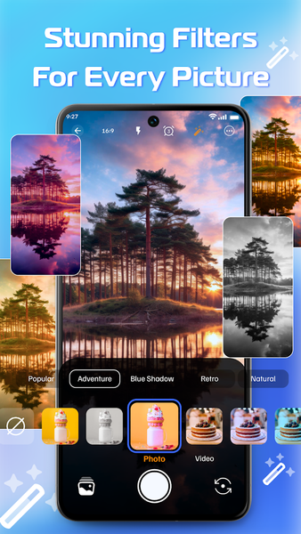 Ultra Camera HD: ۴K Camera - عکس برنامه موبایلی اندروید
