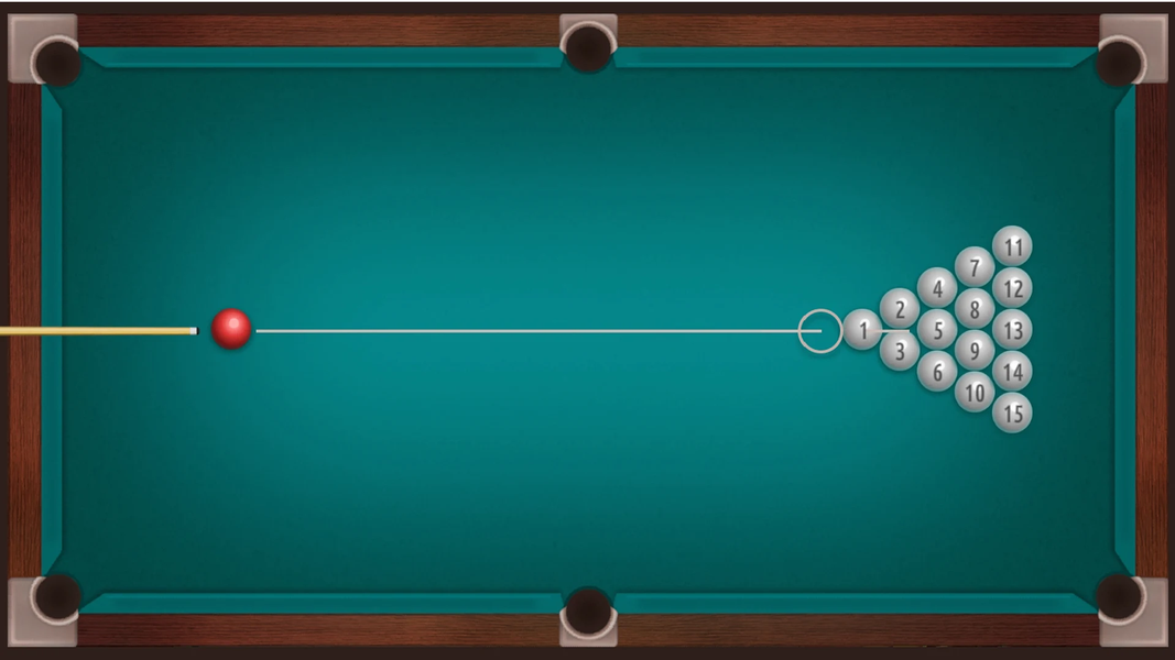 Russian Billiards For Two 2024 - Gameplay image of android game