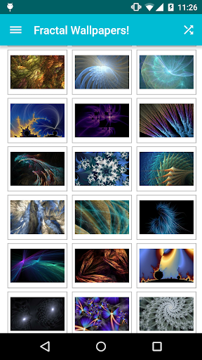 Fractal Wallpapers! - Image screenshot of android app