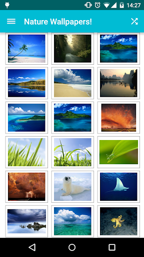 Nature Wallpapers! - Image screenshot of android app