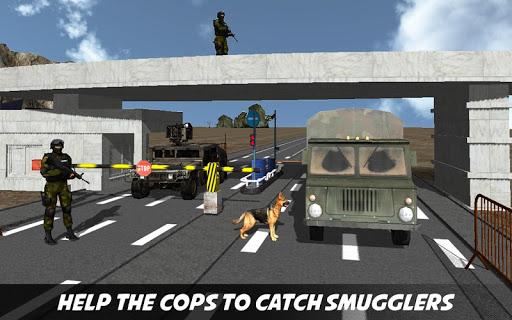 Border Patrol Sniffer Dog : Commando Army Dog Sim - Gameplay image of android game