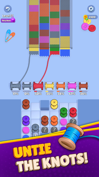 Knit Out - عکس بازی موبایلی اندروید