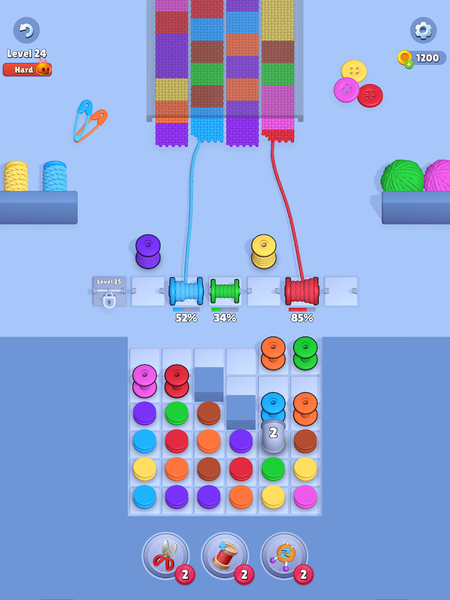 Knit Out - عکس بازی موبایلی اندروید