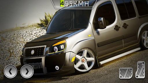 Cargo Fiat Doblo Car Simulator - Gameplay image of android game
