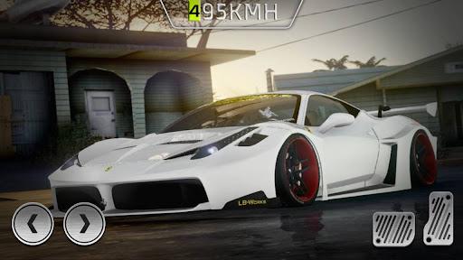 Fast Ferrari 458 Italia Drive - Image screenshot of android app