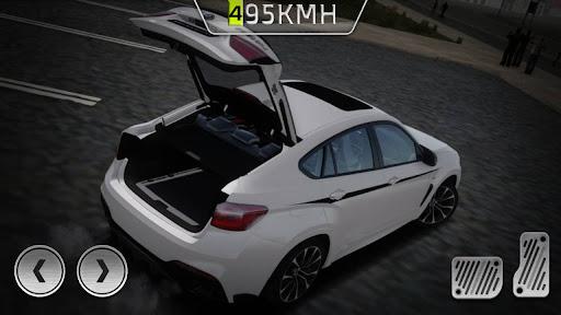 Drag BMW X6 Car City Simulator - Image screenshot of android app