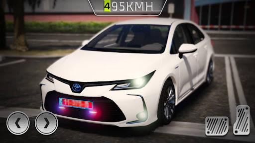 Speed Toyota Corolla Driving - Image screenshot of android app
