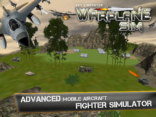 Modern Sky Warplane : Air Combat Jet fighters - Gameplay image of android game
