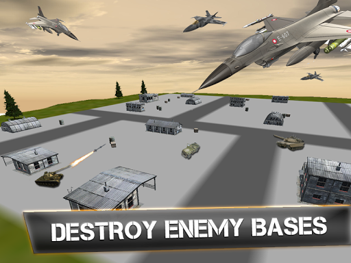 Modern Sky Warplane : Air Combat Jet fighters - Gameplay image of android game