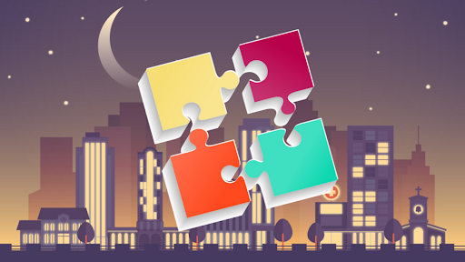 Puzzles for adults of the city - Image screenshot of android app