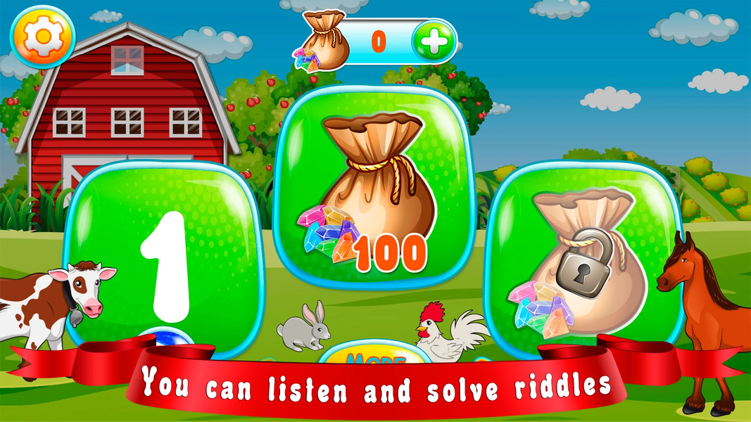 Riddles Kids Games - Gameplay image of android game