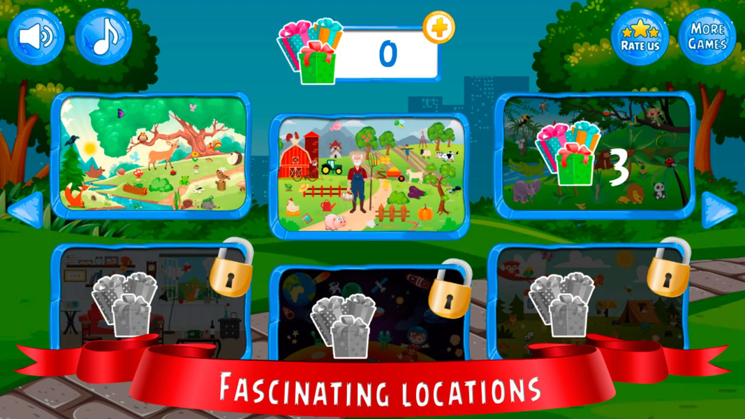 Hidden Object games for kids - Gameplay image of android game