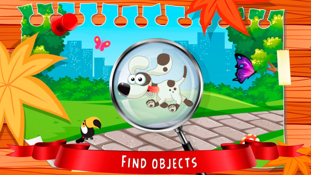 Hidden Object games for kids - عکس بازی موبایلی اندروید