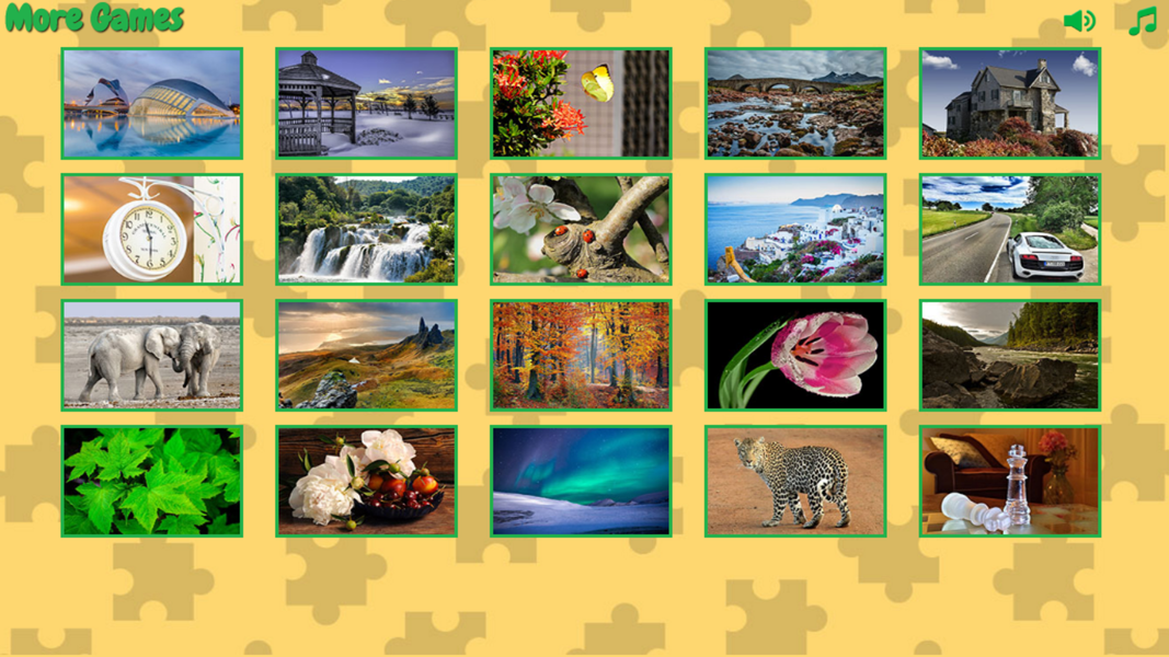 Puzzles for adults of a puzzle - Image screenshot of android app