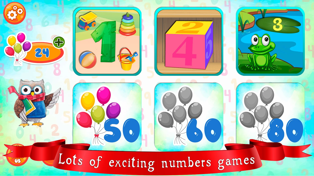 123 Numbers Games For Kids - عکس بازی موبایلی اندروید