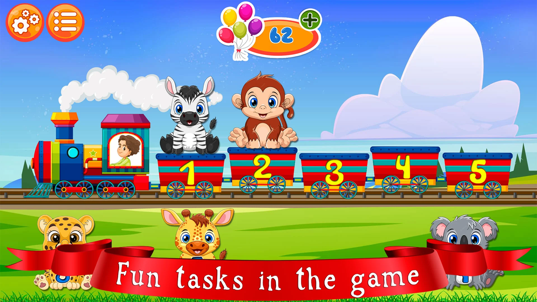 123 Numbers Games For Kids - Gameplay image of android game