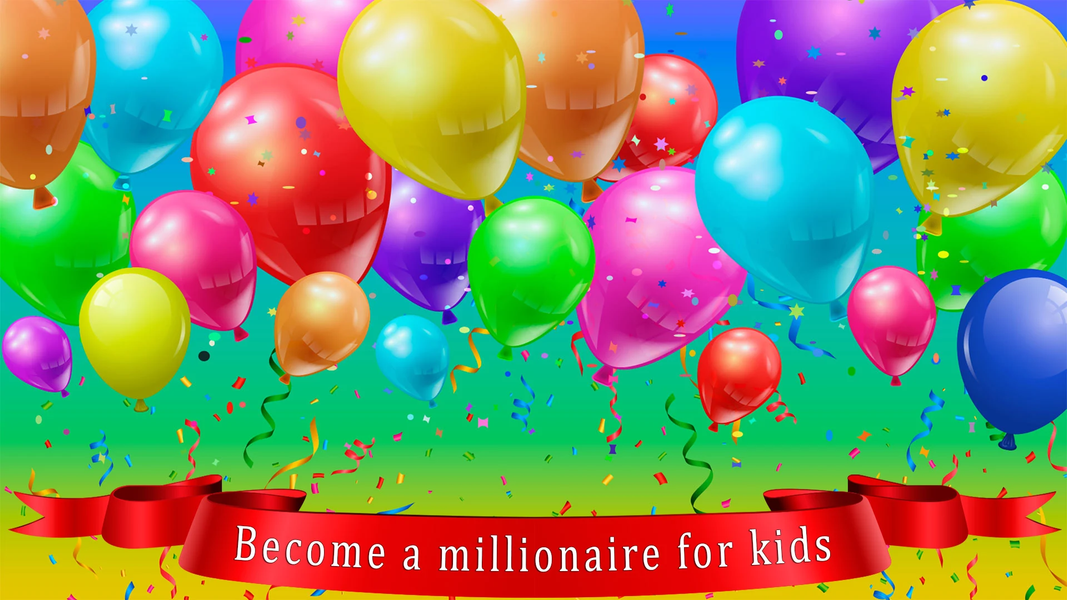 Kids Quiz Games: Millionaire - Image screenshot of android app