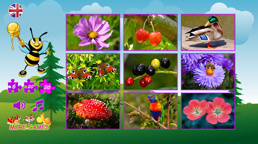 Puzzles nature - Image screenshot of android app