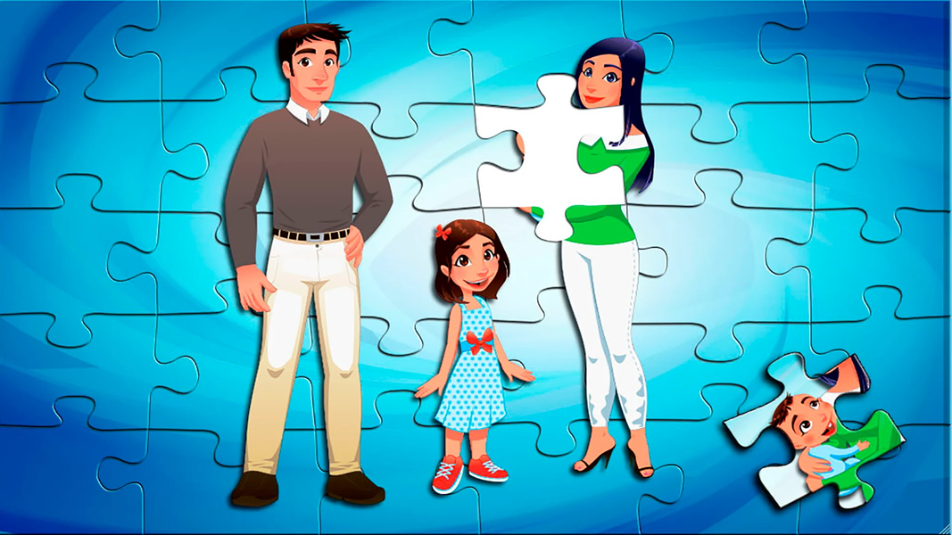 Puzzles for all family - عکس برنامه موبایلی اندروید