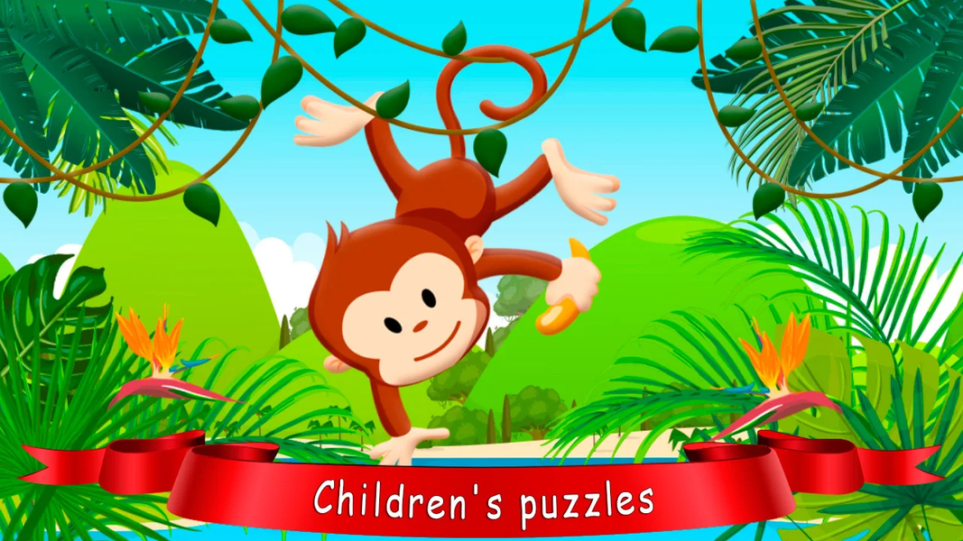 Children's puzzles 2 - Gameplay image of android game