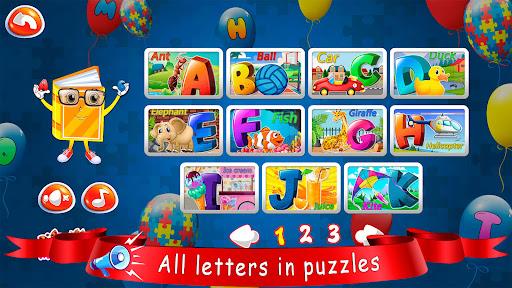 ABC puzzles - Gameplay image of android game