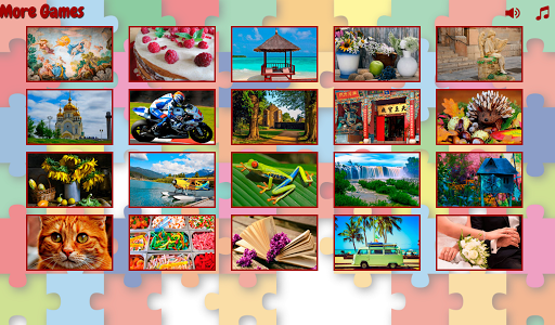 Difficult puzzles for adults - عکس بازی موبایلی اندروید