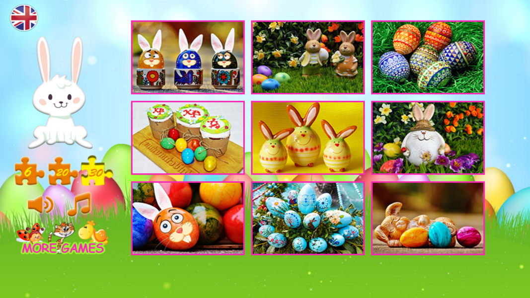 Puzzles Easter - Gameplay image of android game
