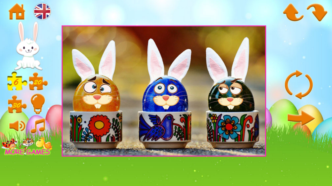Puzzles Easter - Gameplay image of android game