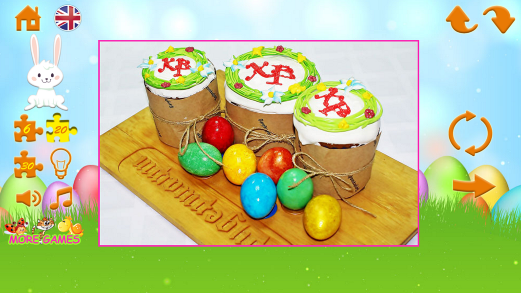 Puzzles Easter - Gameplay image of android game