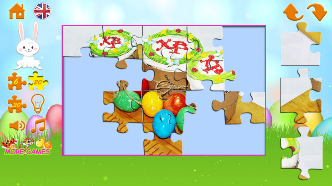 Puzzles Easter - Gameplay image of android game