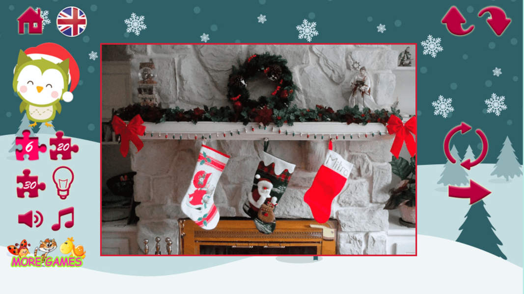 Christmas Puzzles - Gameplay image of android game