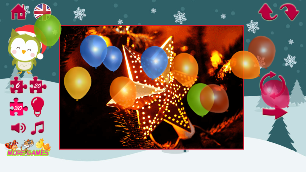 Christmas Puzzles - Gameplay image of android game