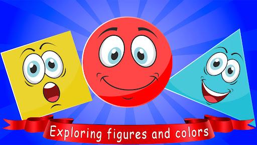 Learn shapes — kids games - عکس بازی موبایلی اندروید