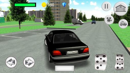 Игра машины в городе - Gameplay image of android game