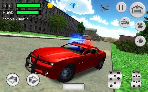 Cop simulator: Camaro patrol - Gameplay image of android game