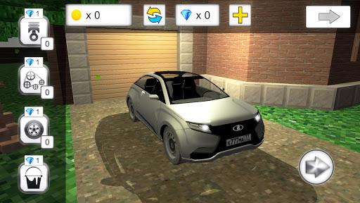 Steve Lada X-Ray Car Simulator - Gameplay image of android game
