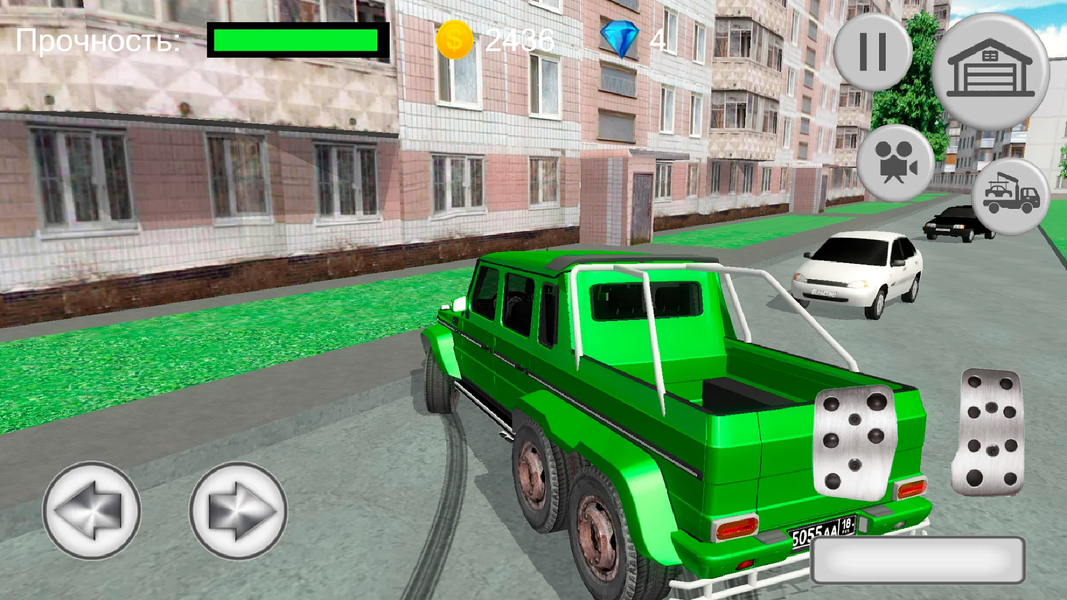 Гелик 6х6 игра про машину - Gameplay image of android game