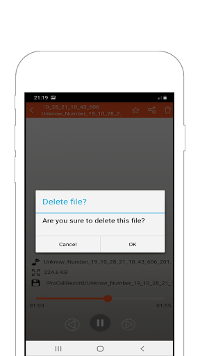 All Call Recorder Lite - عکس برنامه موبایلی اندروید