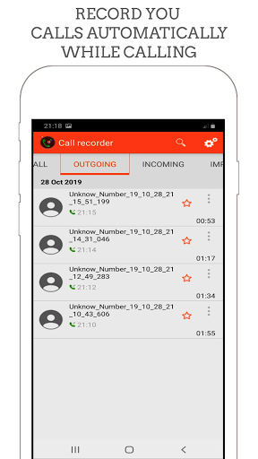 All Call Recorder Lite - عکس برنامه موبایلی اندروید