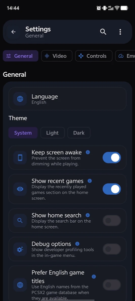 EmuCoreX - PS۲ Emulator - عکس برنامه موبایلی اندروید