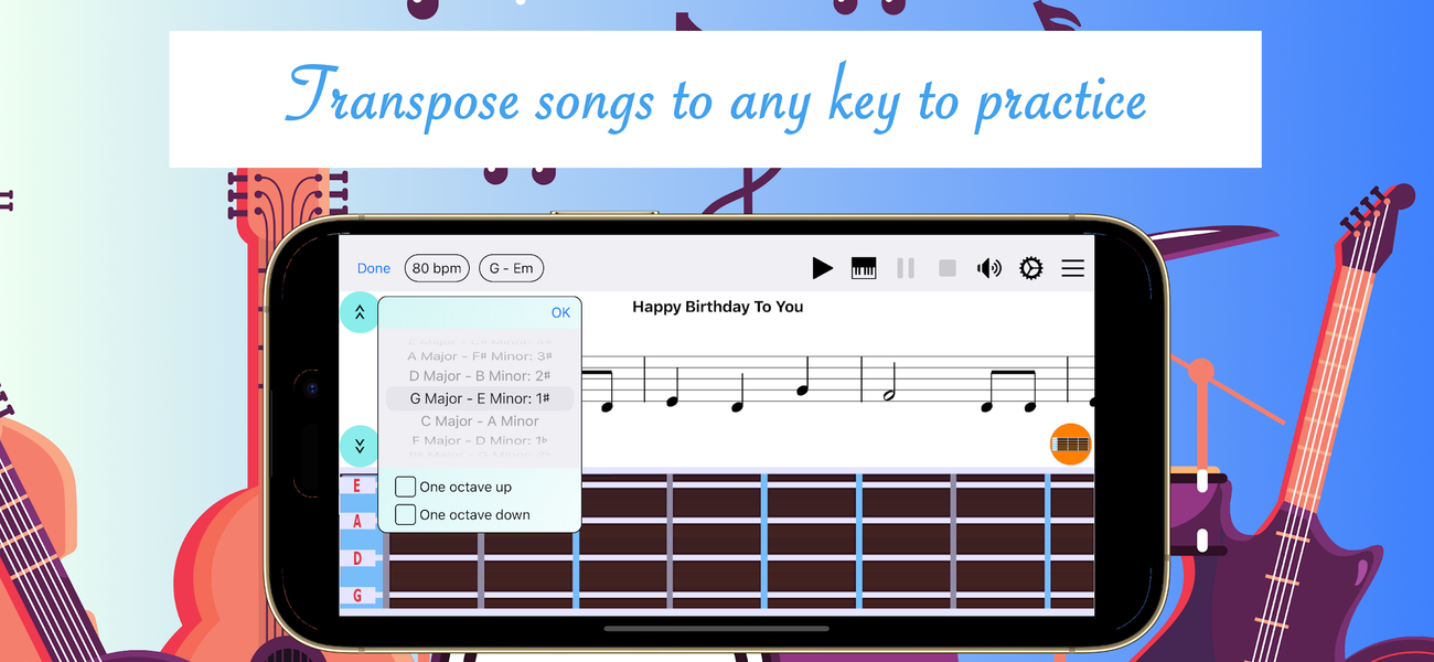 Easy Note: learn music - عکس برنامه موبایلی اندروید