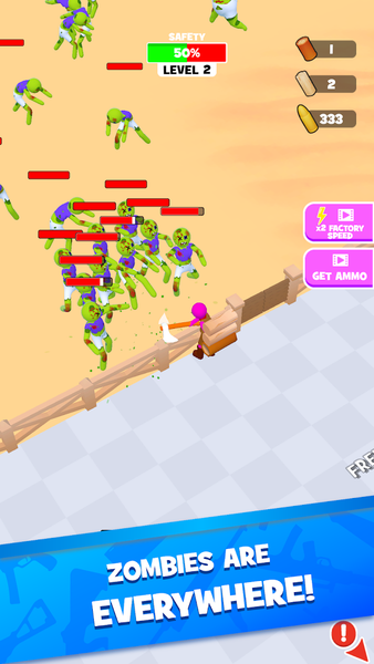 Hyper Survive 3D - Gameplay image of android game