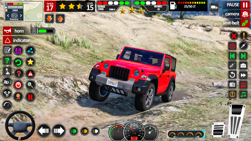 Jeep Driving Game ۳d Simulator - عکس بازی موبایلی اندروید
