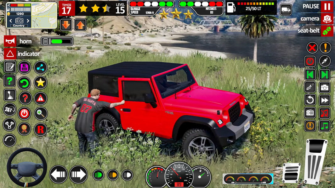 Jeep Driving Game 3d Simulator - عکس بازی موبایلی اندروید